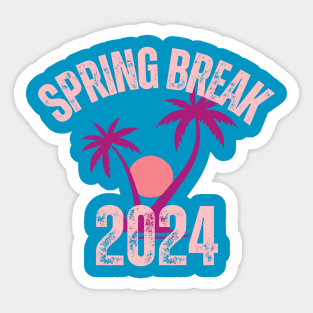 Spring Break 2024 Sticker